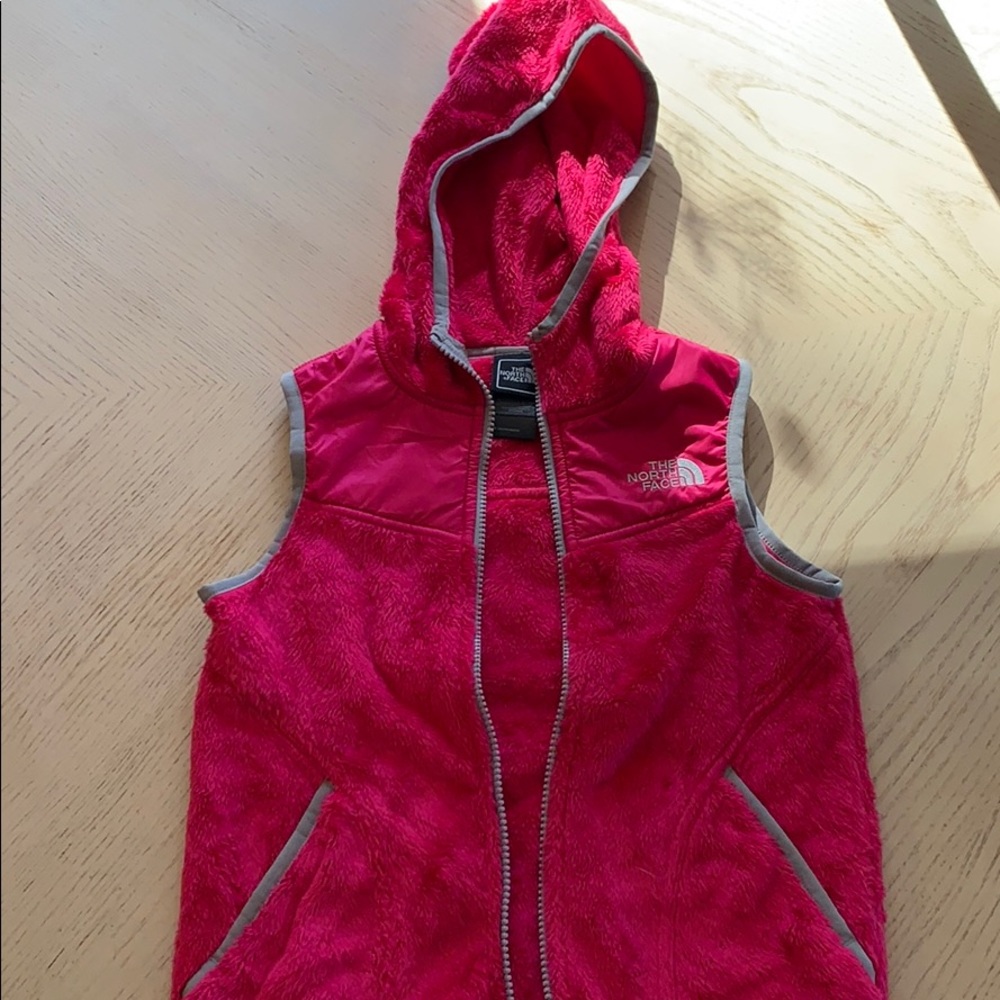 north face kids vest